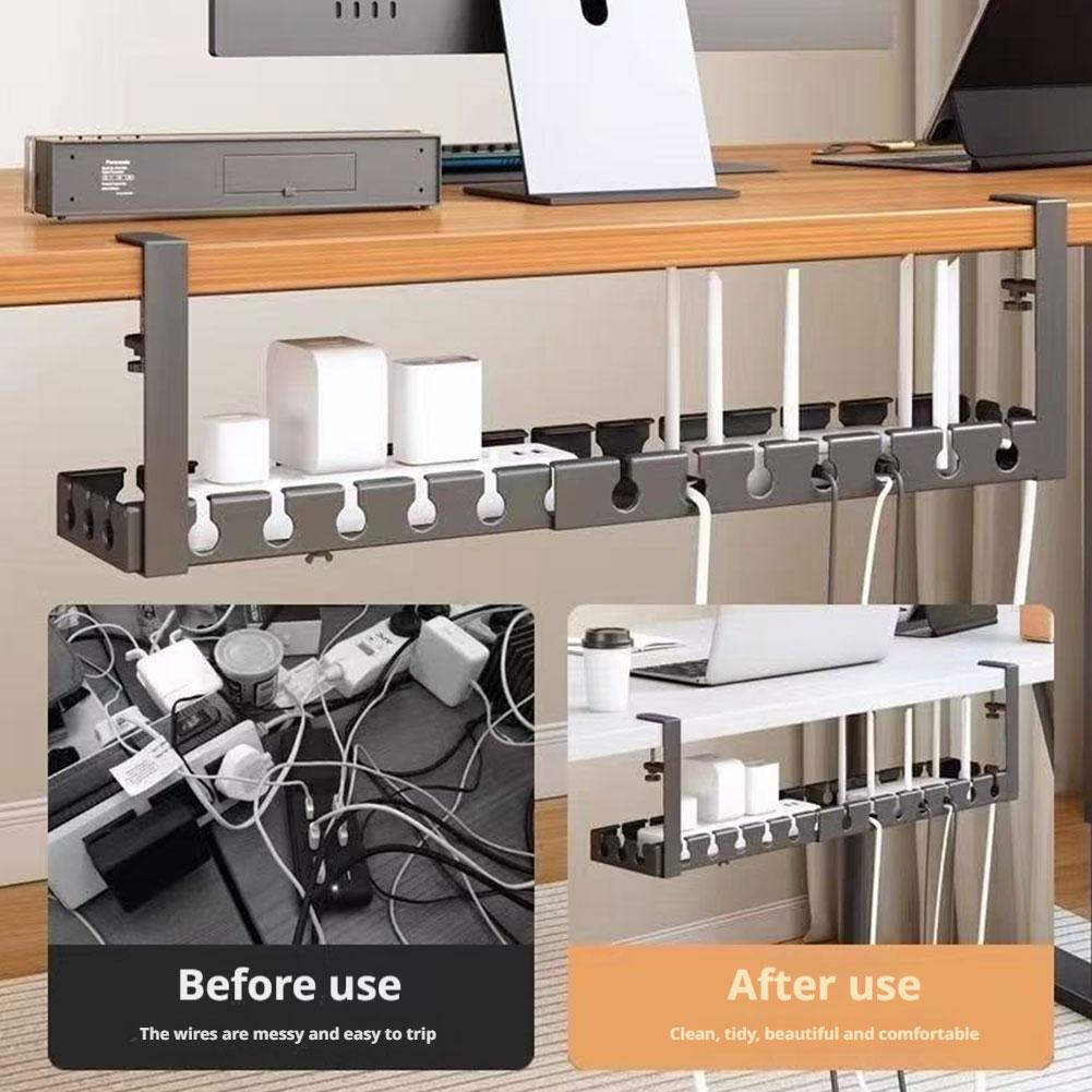 Cable Tray Under Desk - Gestione dei cavi allungabile sotto la