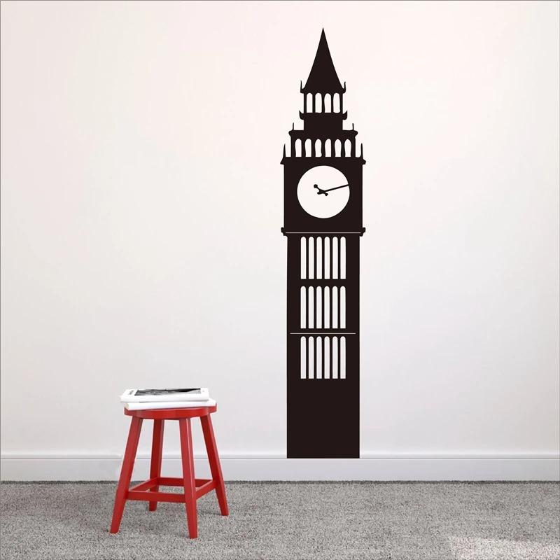 Office Furniture London - Adesivo Murale in Vinile con l'Orologio