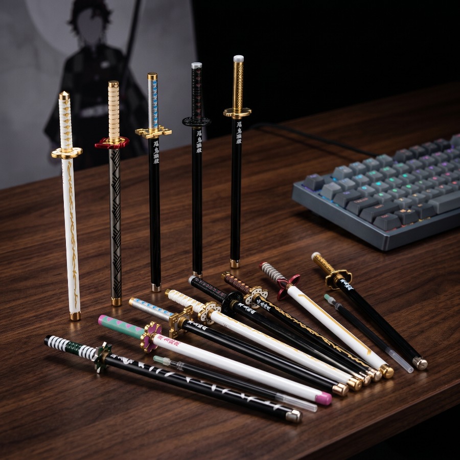 Office Supply Cart - Penna a Sfera in Metallo Demon
