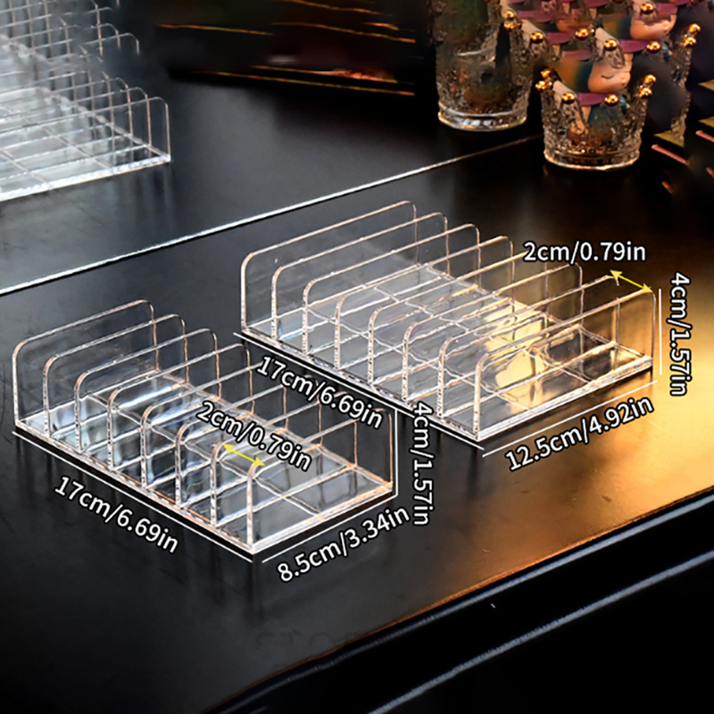 Drawer Organizer Tray - Organizer per Palette Ombretti in Acrilico,