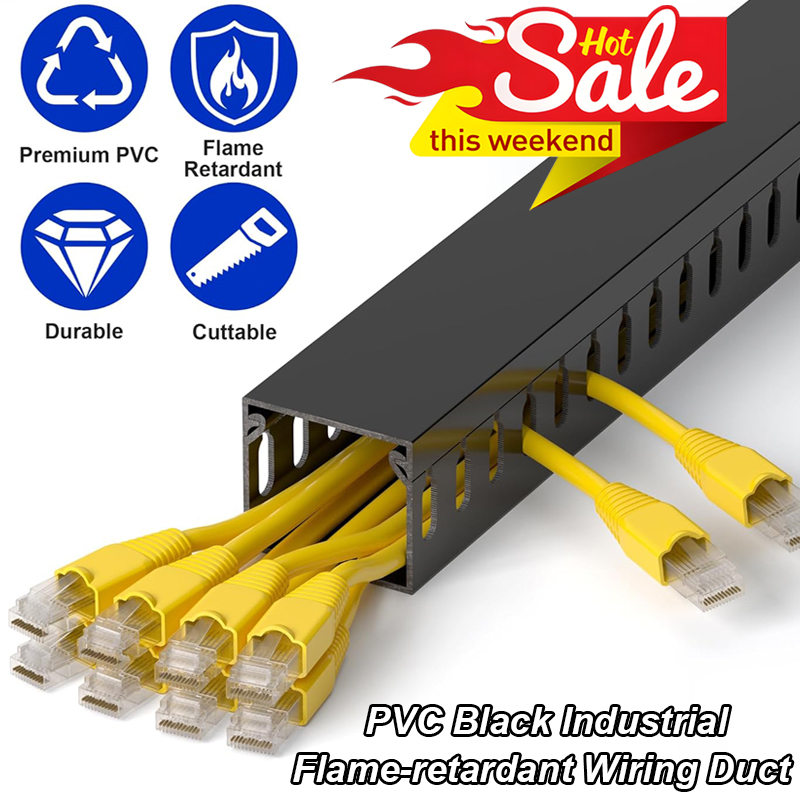 Cable Tray Under Desk - Vassoio di gestione dei cavi nero