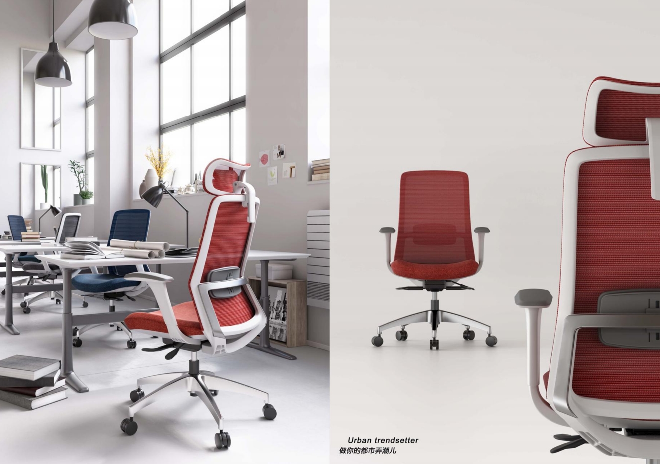 Sedia da Ufficio Ergonomica in - Task Chair Mid Back recensione e prezzo
