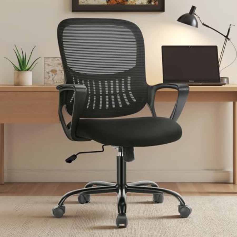 Sedia da Ufficio Ergonomica, c - Task Chair Mid Back recensione e prezzo