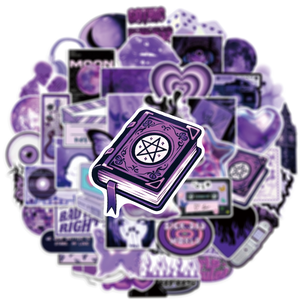 50/100 Pz Viola Y2K Ragazza Gr - Office Supply Cart recensione e prezzo