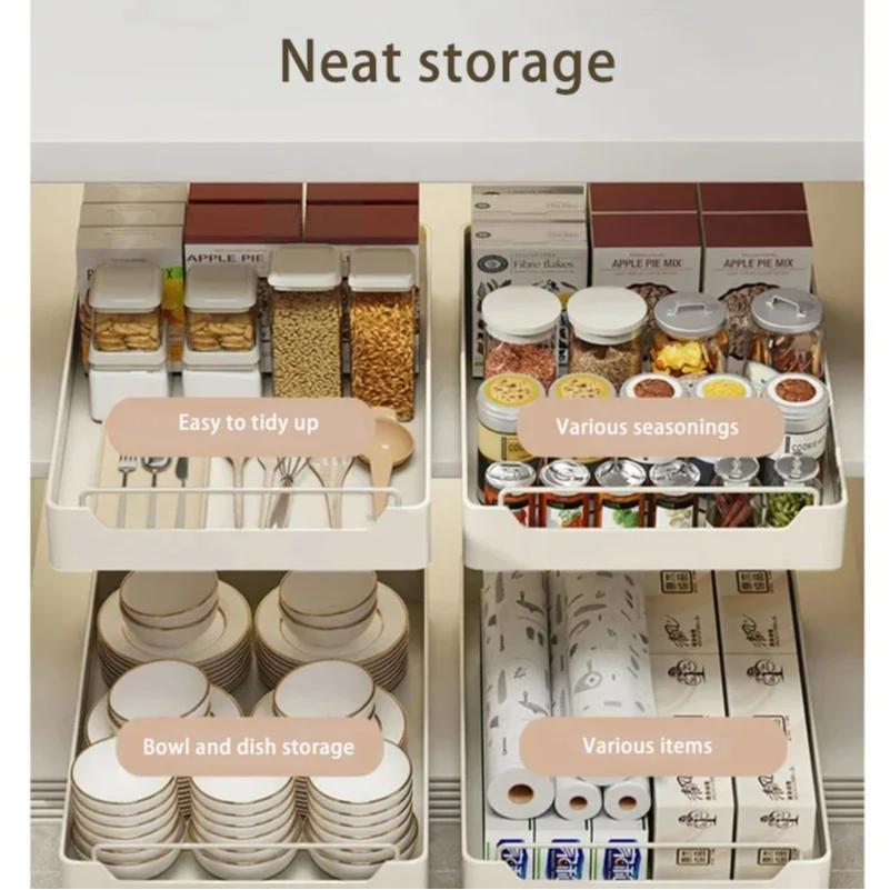 Nuovo scaffale da cucina con g - Drawer Organizer Tray recensione e prezzo