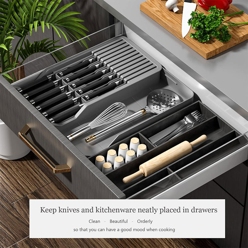 Portacoltelli con vassoio port - Drawer Organizer Tray recensione e prezzo