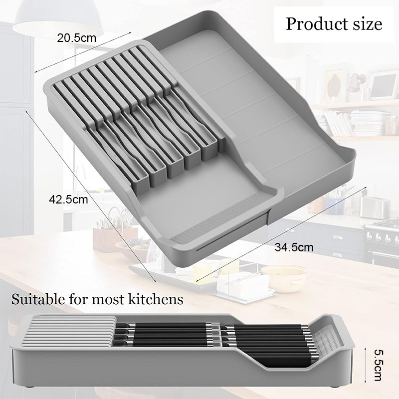 Portacoltelli con vassoio port - Drawer Organizer Tray recensione e prezzo