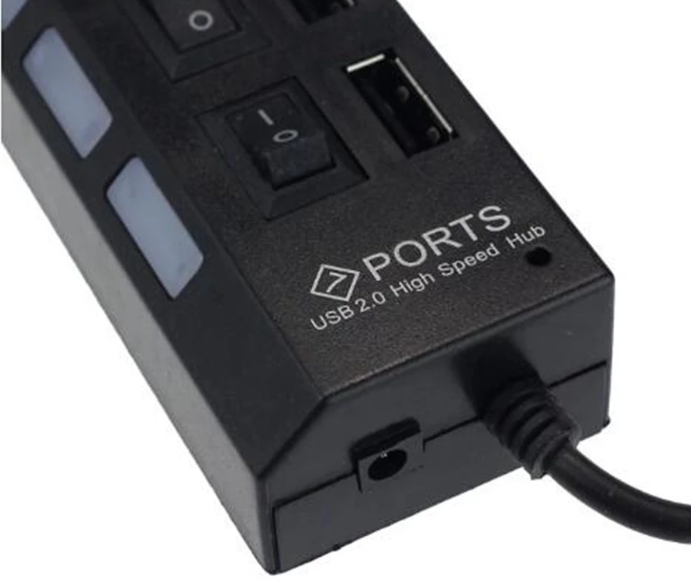 Splitter hub USB 2.0 a 7 porte - Office Supply Cart recensione e prezzo