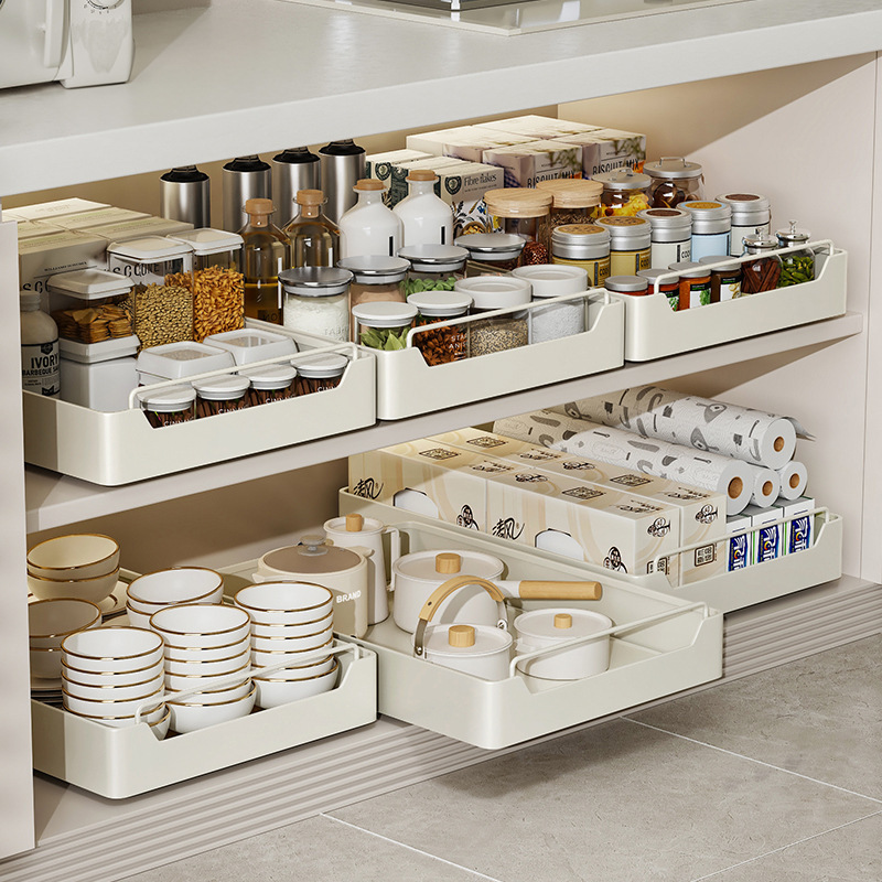 Portaoggetti da cucina in meta - Drawer Organizer Tray recensione e prezzo