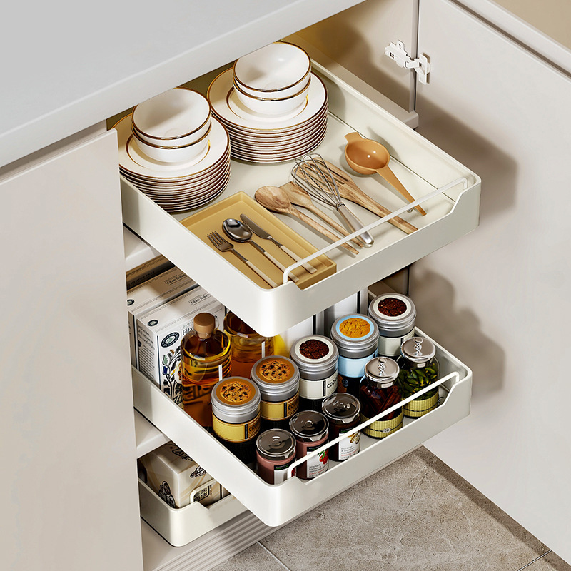 Portaoggetti da cucina in meta - Drawer Organizer Tray recensione e prezzo